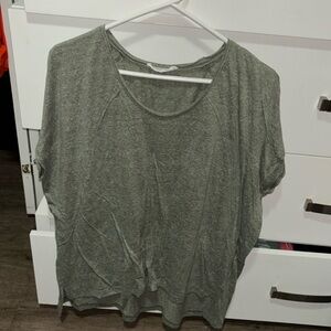 COPY - Olive green long tshirt size M